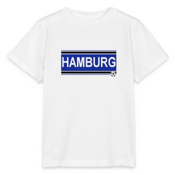 Hamburg , Tradition , Hamburg Fussball Fan (25) - Stanley/Stella Kinder T-Shirt MINI CREATOR  - Weiß - Vorne - Maike (125cm)