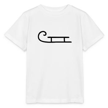 La luge - T-shirt bio MINI CREATOR Stanley/Stella Enfant - blanc - Devant - Maike (125cm)