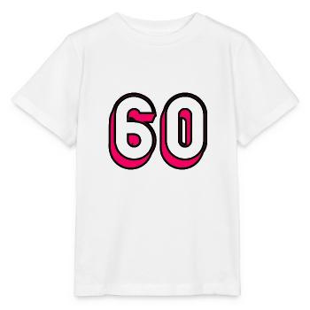 60 YEARS. 60TH ANNIVERSARY. BIRTHDAY 60 YEARS. 60 - Stanley/Stella MINI CREATOR Kids’ T-Shirt - white - Front - Maike (125cm)