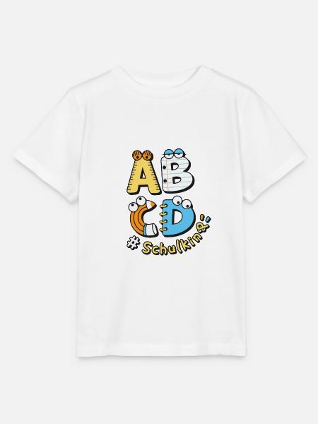 Schulkind Einschulung Schulanfang Schule - Stanley/Stella Kinder T-Shirt MINI CREATOR - Weiß