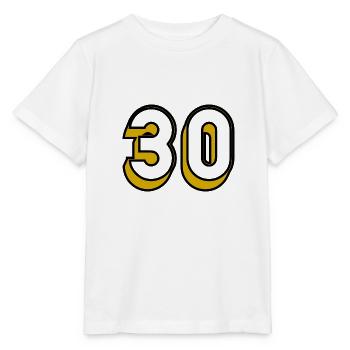 30. 30 YEARS. 30TH ANNIVERSARY. 30 YEARS ANNIVERSARY - Stanley/Stella MINI CREATOR Kids’ T-Shirt - white - Front - Maike (125cm)