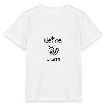 kleiner wurm - Stanley/Stella Kinder T-Shirt MINI CREATOR  - Weiß - Vorne - Maike (125cm)