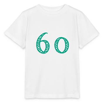 60 YEARS. 60th ANNIVERSARY. ANNIVERSARY 60 YEARS. 60 - Stanley/Stella MINI CREATOR Kids’ T-Shirt - white - Front - Maike (125cm)