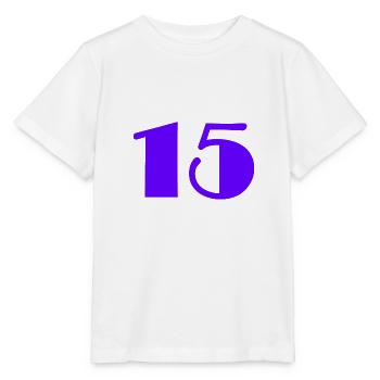 15 YEARS,15TH ANNIVERSARY,15 YEARS ANNIVERSARY - Stanley/Stella MINI CREATOR Kids’ T-Shirt - white - Front - Maike (125cm)