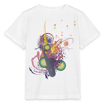 Colours of Music - Stanley/Stella Kinder T-Shirt MINI CREATOR  - Weiß - Vorne - Maike (125cm)