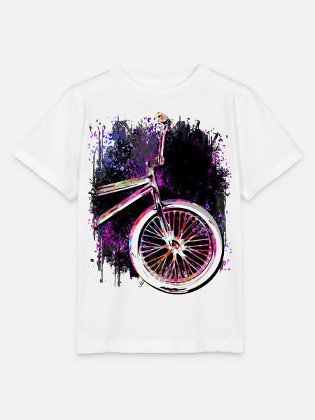 Vélo Bmx - Vélo Bmx - Bmx Bike - T-shirt bio MINI CREATOR Stanley/Stella Enfant - blanc