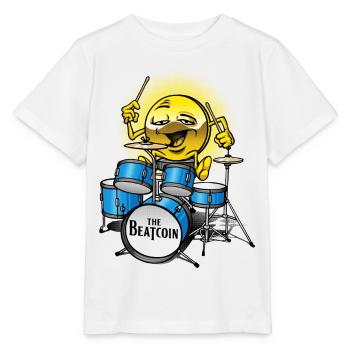 Beat coin - T-shirt bio MINI CREATOR Stanley/Stella Enfant - blanc - Devant - Maike (125cm)