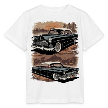 Classic Cars 1950 - Stanley/Stella MINI CREATOR Kids’ T-Shirt - white - Front - Maike (125cm)
