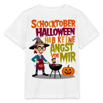 Choc Halloween - T-shirt bio MINI CREATOR Stanley/Stella Enfant - blanc - Devant - Maike (125cm)
