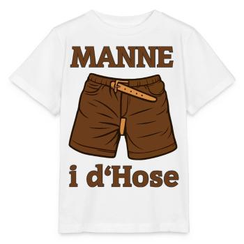 Zwilchhose Wrestling Pants Articles pour fans de lutte - T-shirt bio MINI CREATOR Stanley/Stella Enfant - blanc - Devant - Maike (125cm)