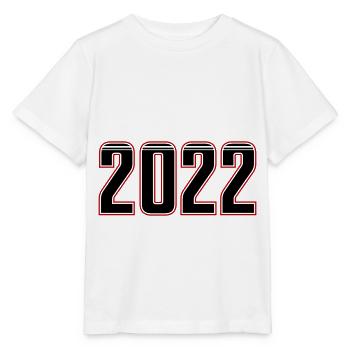 2022 Jahr - Stanley/Stella Kinder T-Shirt MINI CREATOR  - Weiß - Vorne - Maike (125cm)
