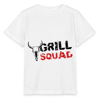 Grill Squad Bulle - T-shirt bio MINI CREATOR Stanley/Stella Enfant - blanc - Devant - Maike (125cm)