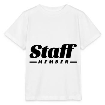 staff member - T-shirt bio MINI CREATOR Stanley/Stella Enfant - blanc - Devant - Maike (125cm)