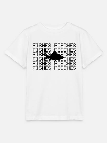 Fische - Stanley/Stella Kinder T-Shirt MINI CREATOR  - Weiß