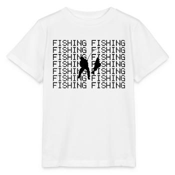 Angling - Stanley/Stella MINI CREATOR Kids’ T-Shirt - white - Front - Maike (125cm)