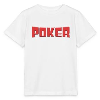 Poker - Stanley/Stella MINI CREATOR Kids’ T-Shirt - white - Front - Maike (125cm)
