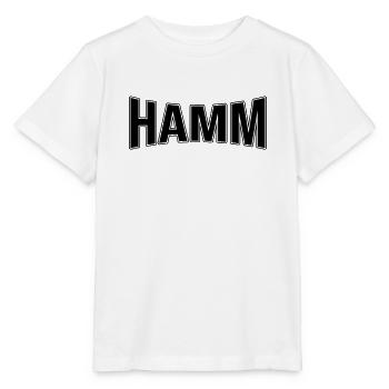 Hamm - Stanley/Stella Kinder T-Shirt MINI CREATOR  - Weiß - Vorne - Maike (125cm)
