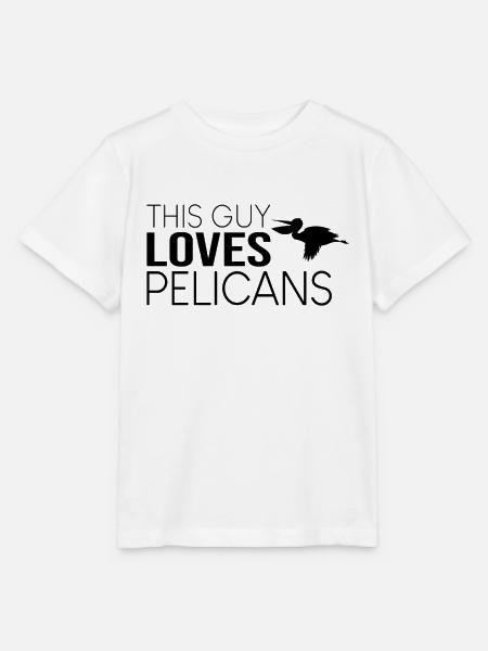 Typ Pelikan Spruch - Stanley/Stella Kinder T-Shirt MINI CREATOR  - Weiß