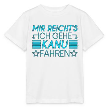 Kanusport Spruch - Stanley/Stella Kinder T-Shirt MINI CREATOR  - Weiß - Vorne - Maike (125cm)