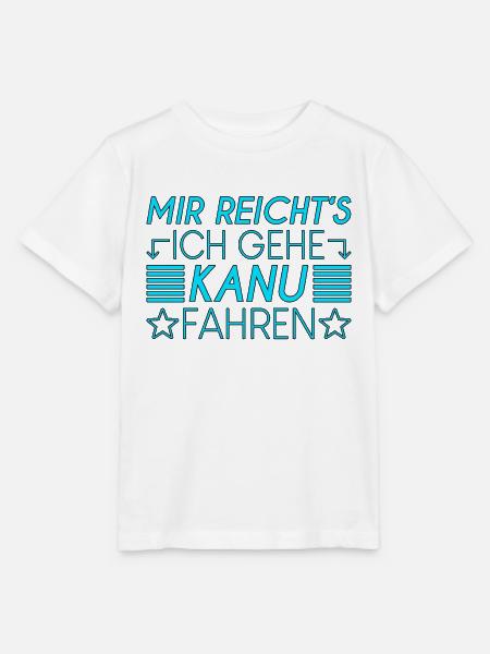 Kanusport Spruch - Stanley/Stella Kinder T-Shirt MINI CREATOR  - Weiß