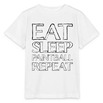 Manger du Paintball du Sommeil - T-shirt bio MINI CREATOR Stanley/Stella Enfant - blanc - Devant - Maike (125cm)