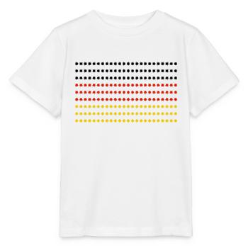 Germany Flag - Stanley/Stella MINI CREATOR Kids’ T-Shirt - white - Front - Maike (125cm)