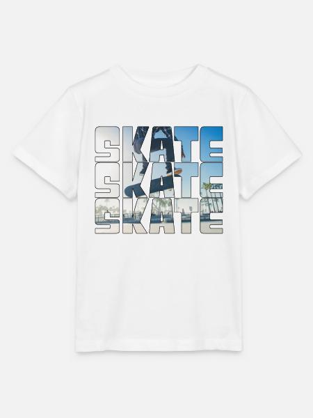 Skateboarding - Stanley/Stella Kinder T-Shirt MINI CREATOR - Weiß