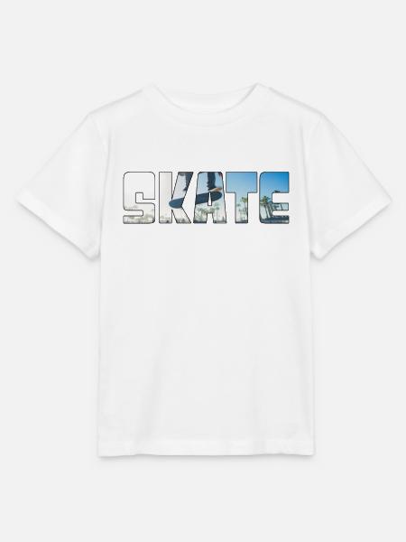 Skateboarding - Stanley/Stella Kinder T-Shirt MINI CREATOR  - Weiß