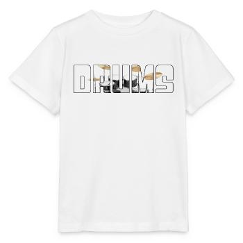 Percussion - T-shirt bio MINI CREATOR Stanley/Stella Enfant - blanc - Devant - Maike (125cm)