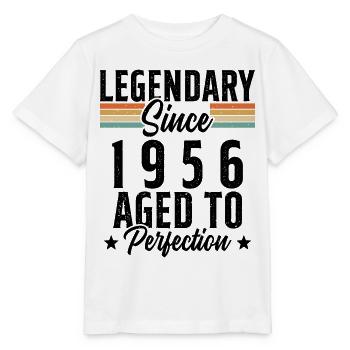 Legendär seit 1956 - Stanley/Stella Kinder T-Shirt MINI CREATOR  - Weiß - Vorne - Maike (125cm)