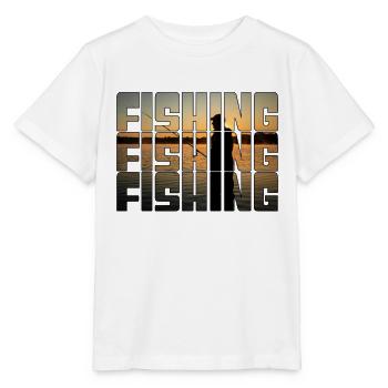 Angling - Stanley/Stella MINI CREATOR Kids’ T-Shirt - white - Front - Maike (125cm)