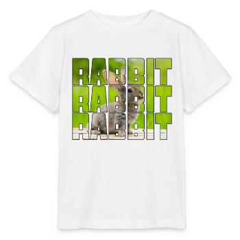 Lièvre - T-shirt bio MINI CREATOR Stanley/Stella Enfant - blanc - Devant - Maike (125cm)