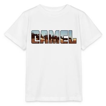 Kameel - Stanley/Stella Kinder-T-shirt MINI CREATOR  - wit - Voor - Maike (125cm)