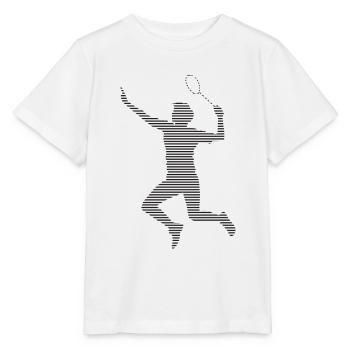 Badminton - T-shirt bio MINI CREATOR Stanley/Stella Enfant - blanc - Devant - Maike (125cm)