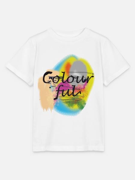 bunte Farben - Stanley/Stella Kinder T-Shirt MINI CREATOR - Weiß