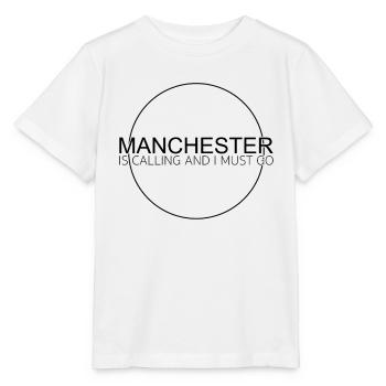 Citation de Manchester - T-shirt bio MINI CREATOR Stanley/Stella Enfant - blanc - Devant - Maike (125cm)
