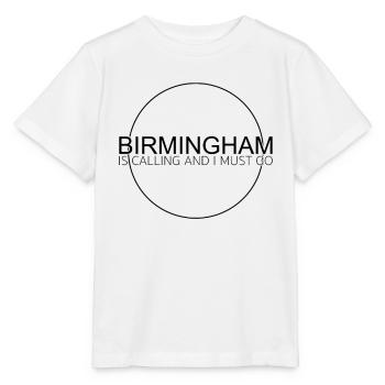 Birmingham Spruch - Stanley/Stella Kinder T-Shirt MINI CREATOR  - Weiß - Vorne - Maike (125cm)