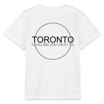 Citation de Toronto - T-shirt bio MINI CREATOR Stanley/Stella Enfant - blanc - Devant - Maike (125cm)
