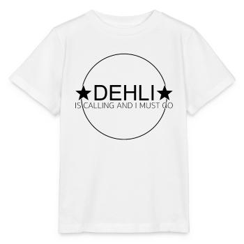 Delhi is calling - Stanley/Stella MINI CREATOR Kids’ T-Shirt - white - Front - Maike (125cm)