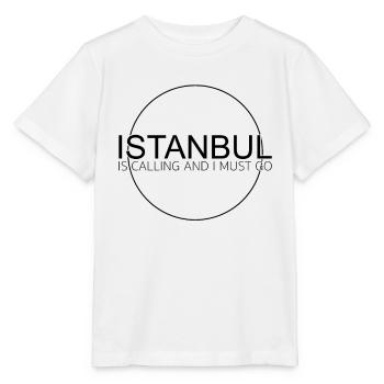 Istanbul - T-shirt bio MINI CREATOR Stanley/Stella Enfant - blanc - Devant - Maike (125cm)