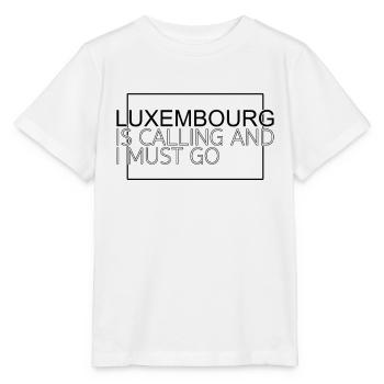 Décision luxembourgeoise - T-shirt bio MINI CREATOR Stanley/Stella Enfant - blanc - Devant - Maike (125cm)