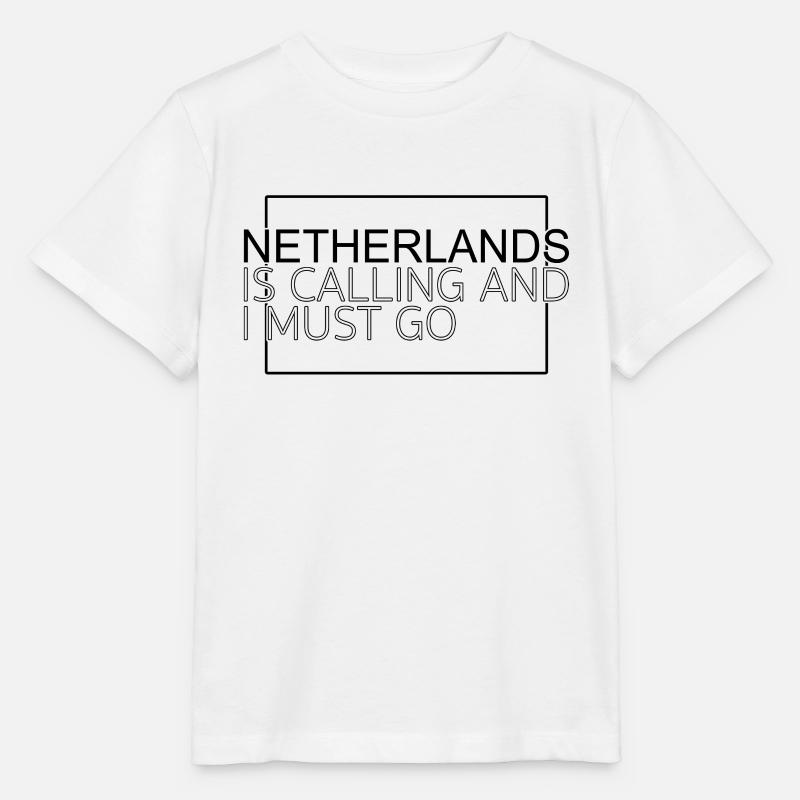 Dicton néerlandais - T-shirt bio MINI CREATOR Stanley/Stella Enfant - blanc