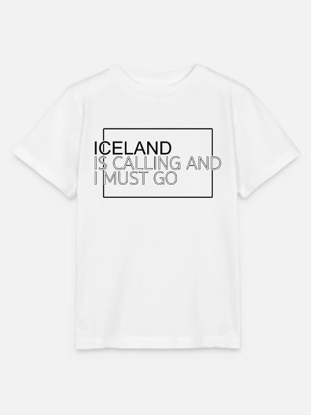 Island Spruch - Stanley/Stella Kinder T-Shirt MINI CREATOR - Weiß