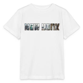 New York - T-shirt bio MINI CREATOR Stanley/Stella Enfant - blanc - Devant - Maike (125cm)