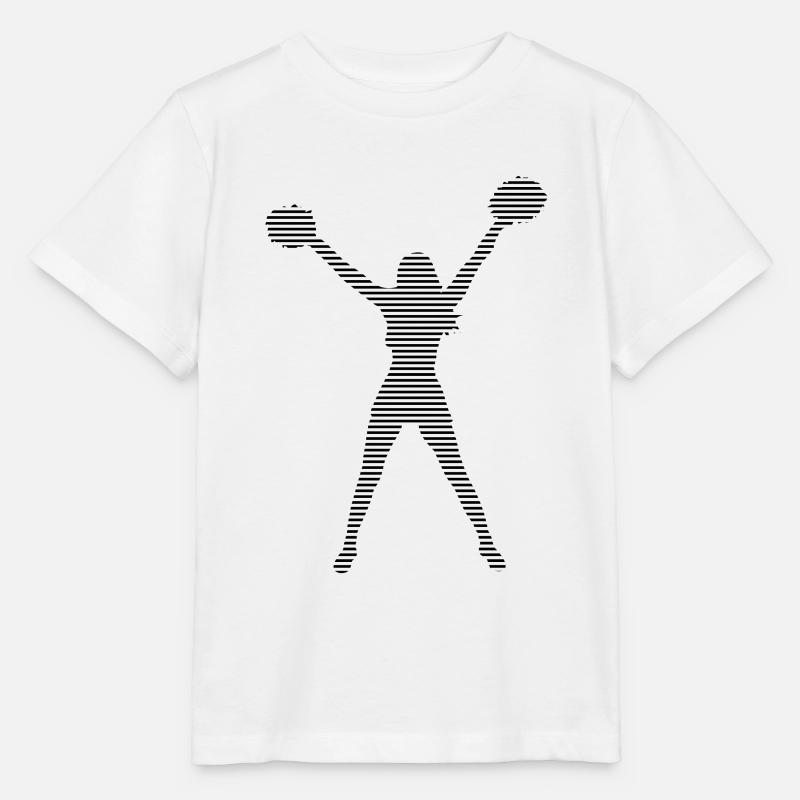 cheerleading - Stanley/Stella Kinder T-Shirt MINI CREATOR  - Weiß