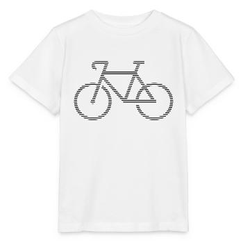 Bicyclette - T-shirt bio MINI CREATOR Stanley/Stella Enfant - blanc - Devant - Maike (125cm)