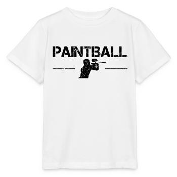 Paintball - T-shirt bio MINI CREATOR Stanley/Stella Enfant - blanc - Devant - Maike (125cm)