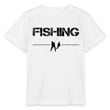 Angling - Stanley/Stella MINI CREATOR Kids’ T-Shirt - white - Front - Maike (125cm)