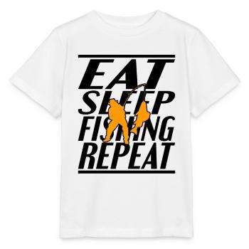 Alimentation Pêche au sommeil - T-shirt bio MINI CREATOR Stanley/Stella Enfant - blanc - Devant - Maike (125cm)
