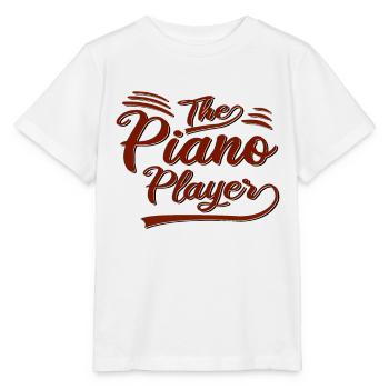 Le pianiste - T-shirt bio MINI CREATOR Stanley/Stella Enfant - blanc - Devant - Maike (125cm)
